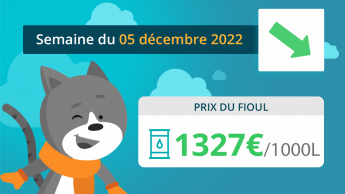 Prix du fioul semaine du 5 décembre